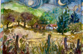 “Two Moon Farm”  Original