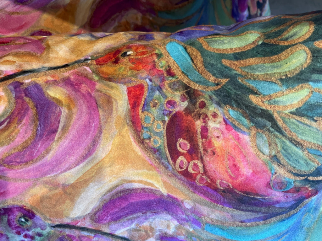 Hummingbird Joy Pillowcase Canadian made