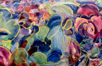 Rose Garland Velvet Pillow