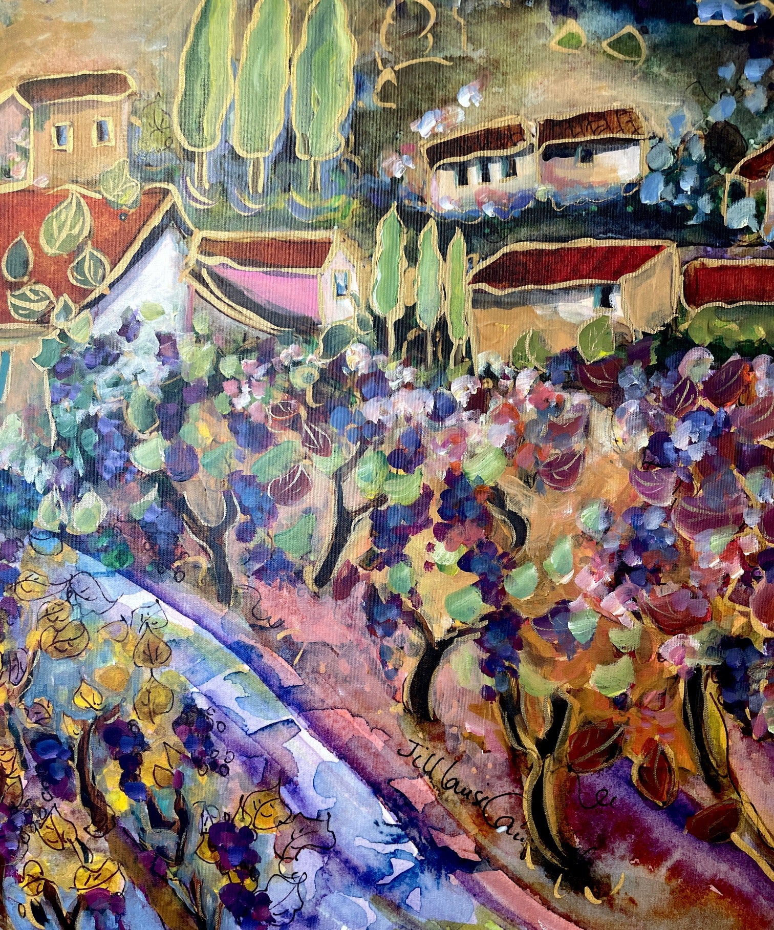 “Sweet Remembrances” 32” x 48”Original Enhanced Ltd Edition