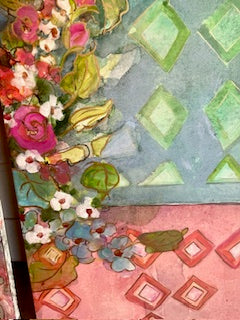 “Alfresco” Triptych Limited Edition Original Enhanced