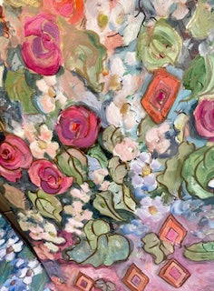 ‘Alfresco’.  Ltd. Edition    3 panel Triptych Enhanced