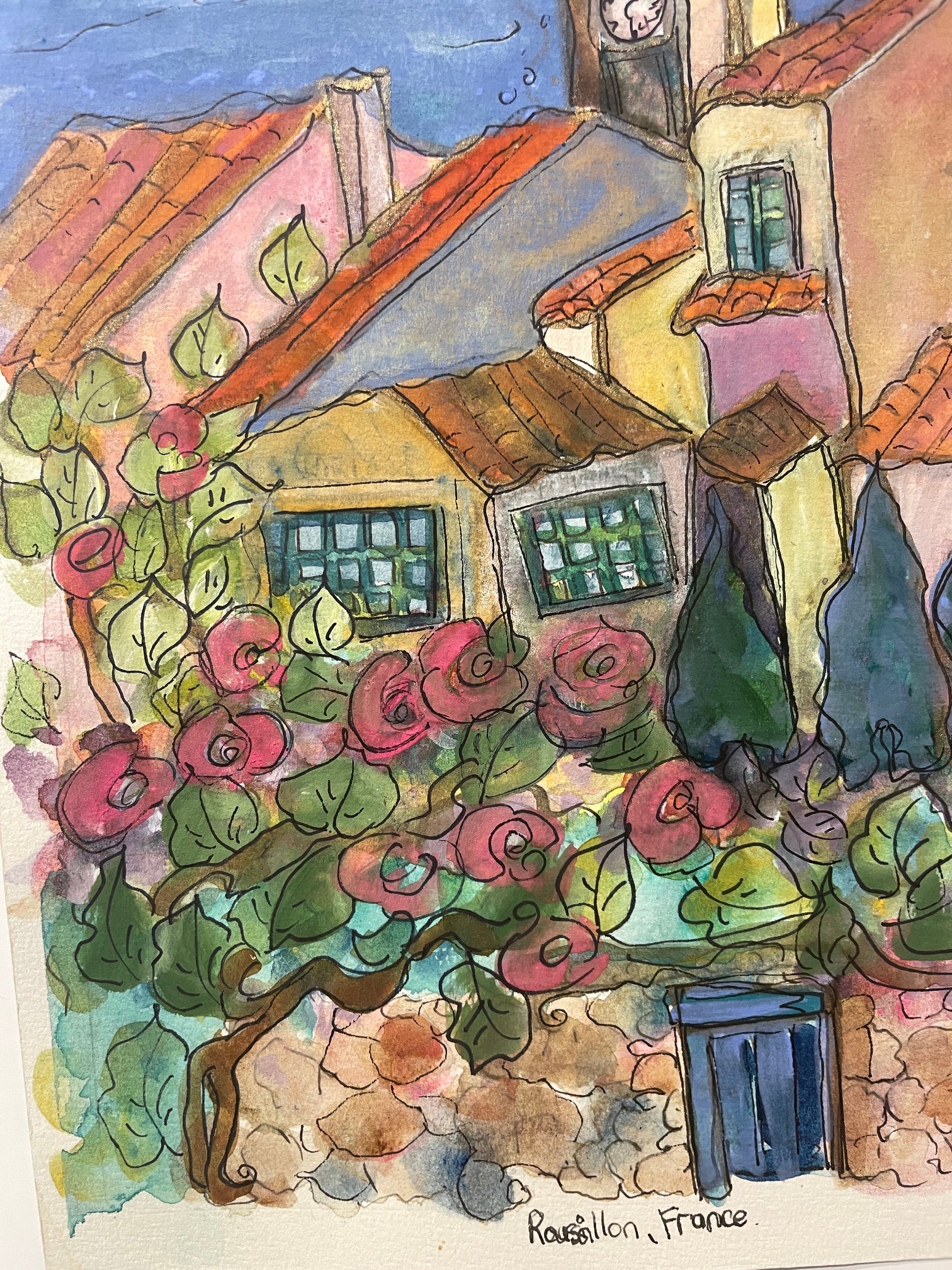 "Roussillons France".  Original