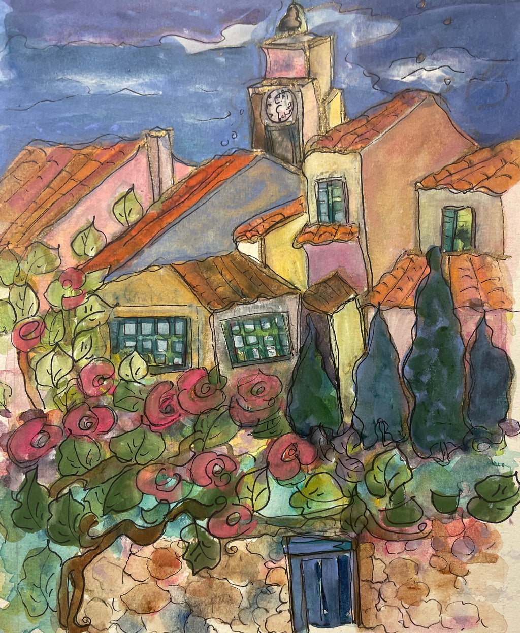 "Roussillons France".  Original