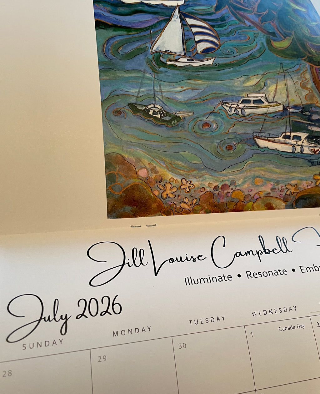 2026 Art Calendar