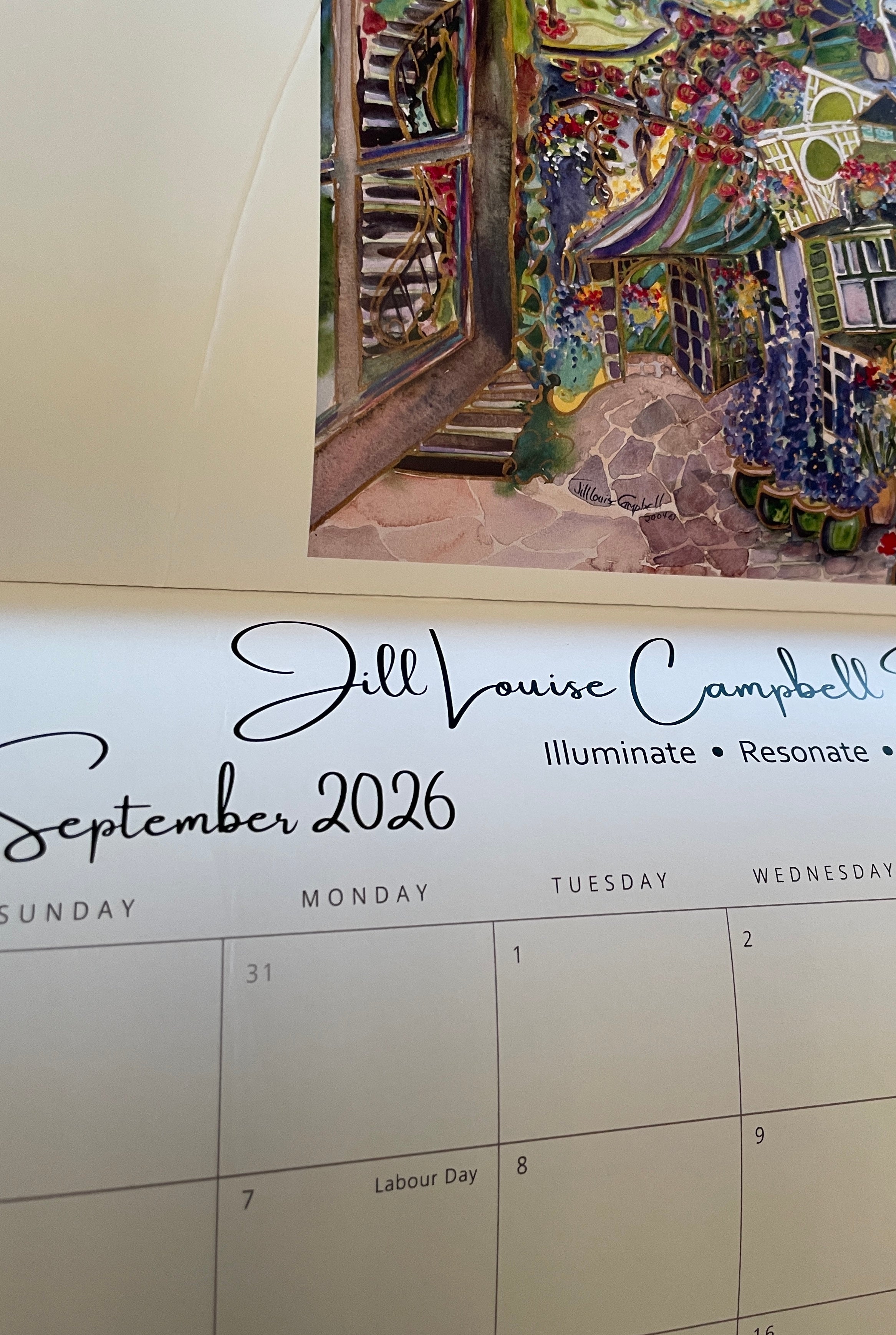 2026 Art Calendar