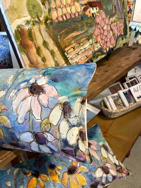 DAISY Velvet Pillow Cover