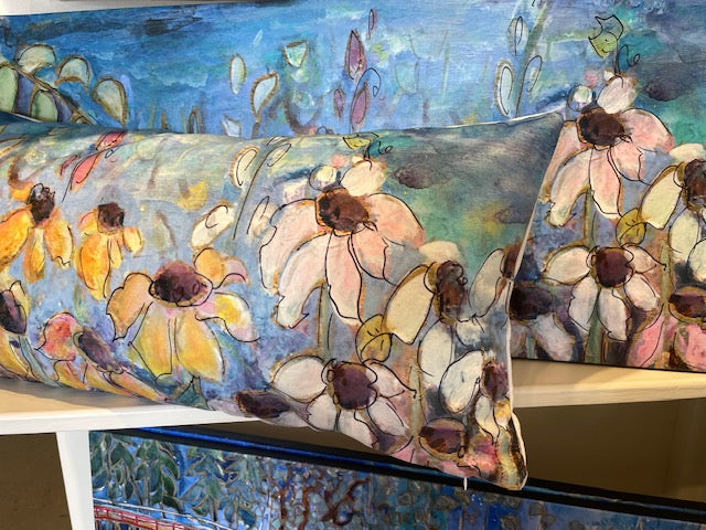 DAISY Velvet Pillow Cover