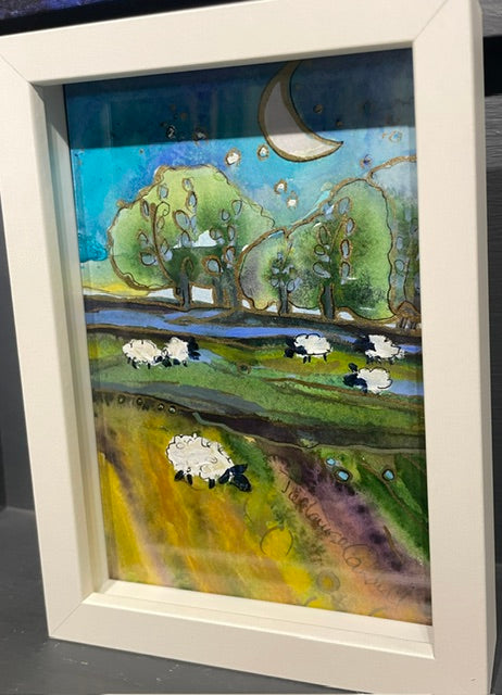 Periwinkle Field Small Original