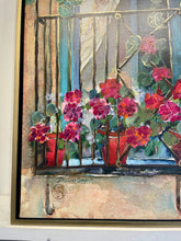 Load image into Gallery viewer, Secrets and Geraniums 24X36 Enhanced Limited Edition #327/400
