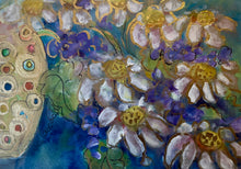 Load image into Gallery viewer, The Golden Vase 5&quot;X7&quot; - original