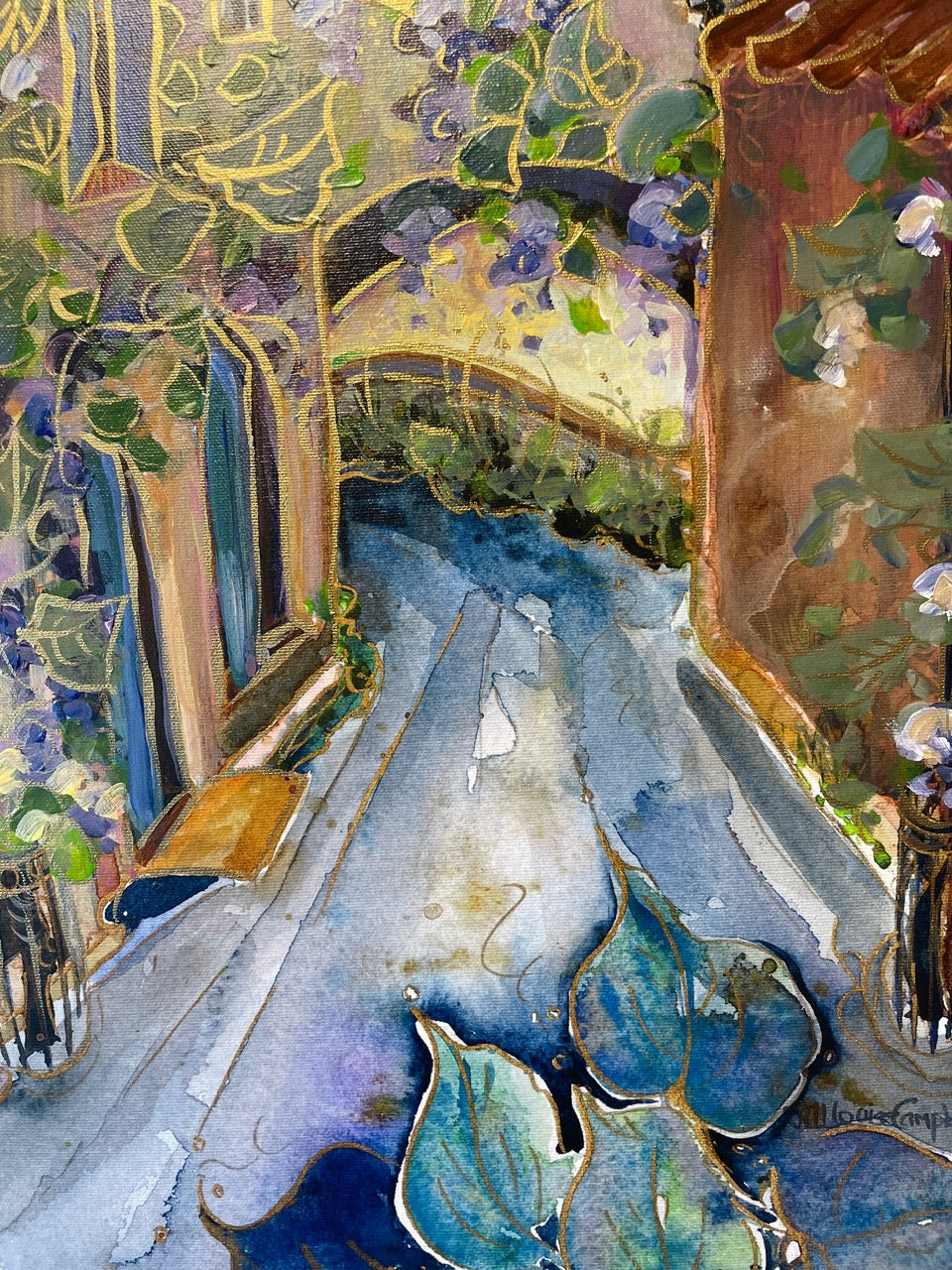 Simple Pleasures- auction 16X24 Original Enhanced Anniversary Edition #2/200