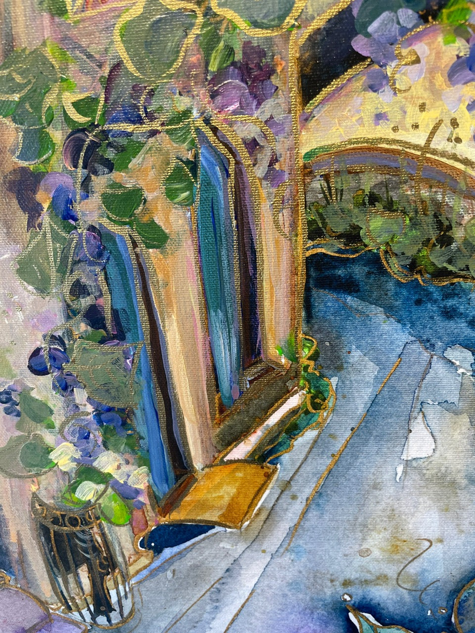 Simple Pleasures- auction 16X24 Original Enhanced Anniversary Edition #2/200