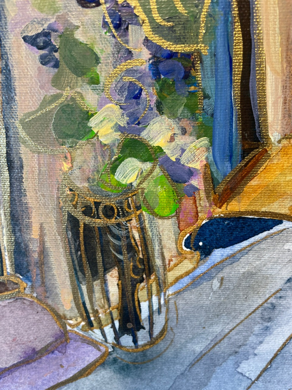 Simple Pleasures- auction 16X24 Original Enhanced Anniversary Edition #2/200