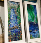 White Frame : Art Print 7.5”x20”