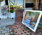 White classic solid wood Frame for 11"X14" art print
