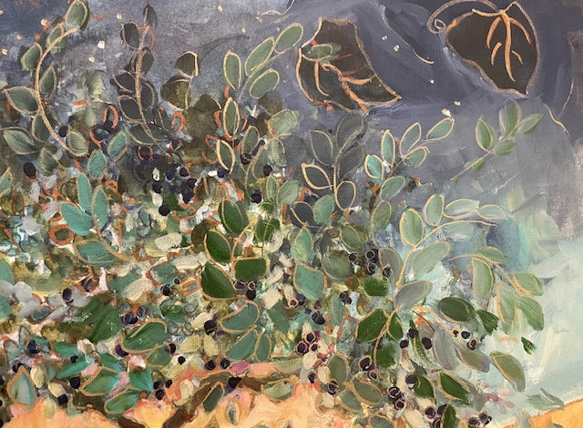 “Contentment” auction 16x24 Original Enhanced Canvas reproduction #4/400