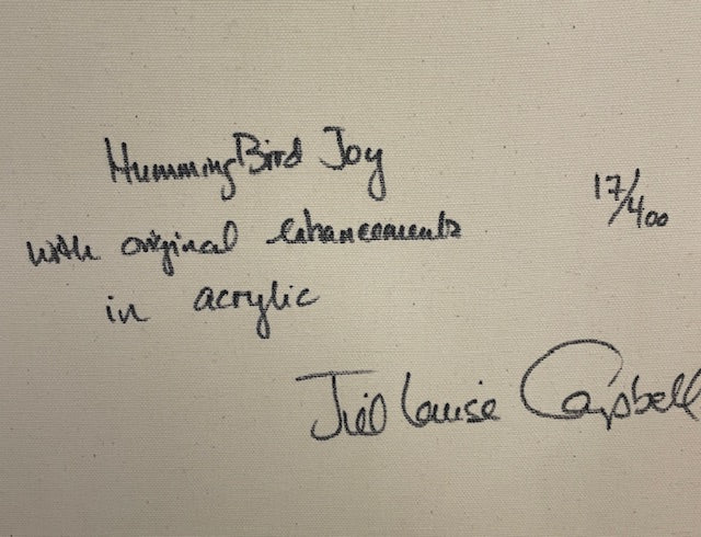 HummingBird Joy- Original Enhanced Ltd Edition