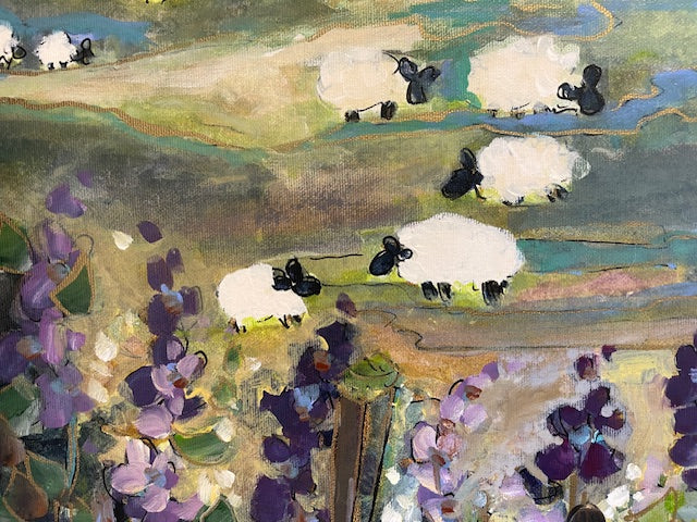Sheep on the Narrows - Original Enhanced Ltd Edition