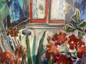 SOLD Provence Window:  Enhanced Ltd Edition Canvas #5/400