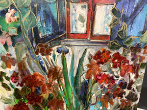 Provence Window:  Enhanced Ltd Edition Canvas #5/400