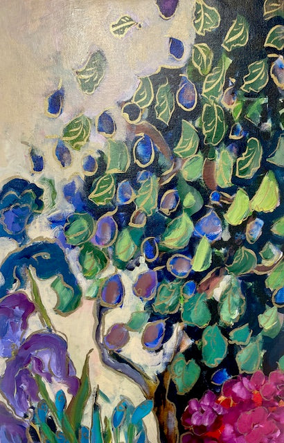 Slice of Geraniums 13X36 Enhanced #3/400