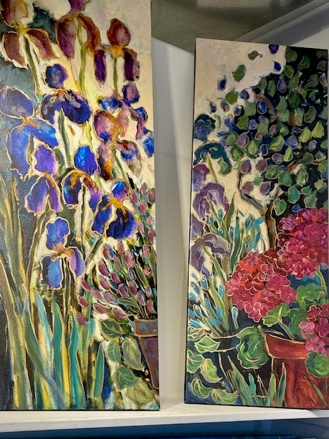 Slice of Iris Enhanced 13X36. Original Enhanced  #3/400