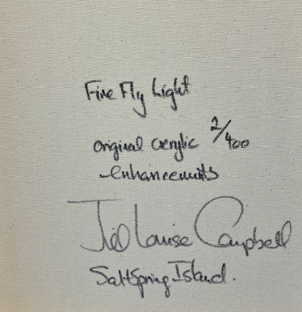 Firefly Light    auction 13X36 Enhanced Limited Edition #2/400