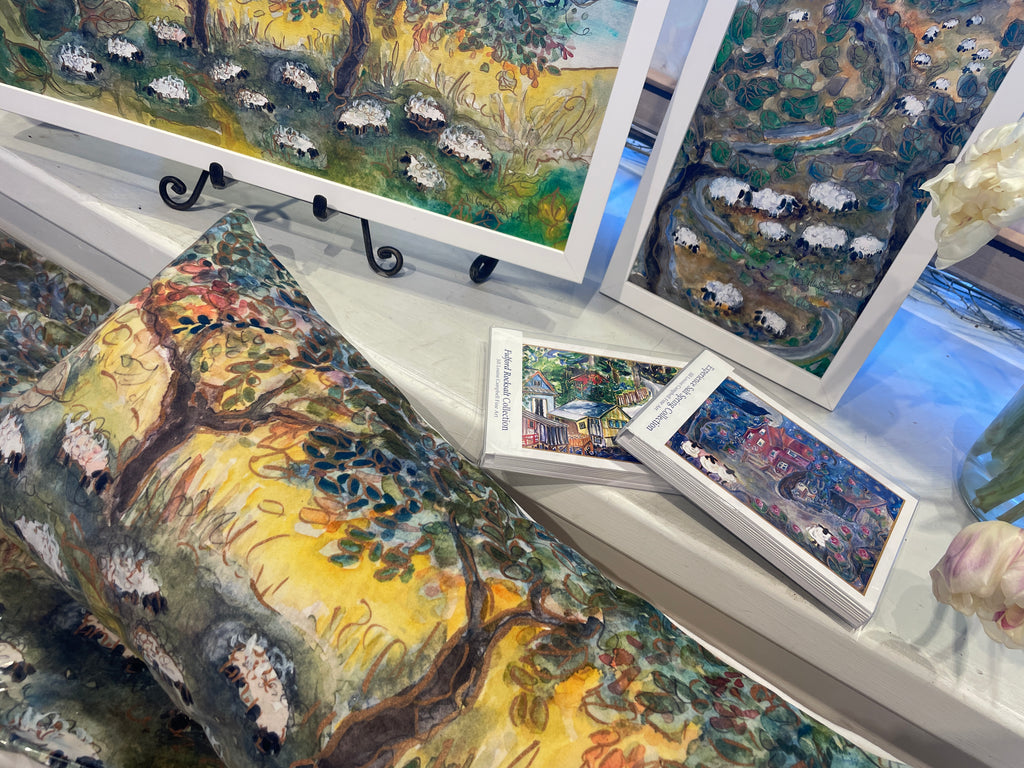 Contentment Velvet Pillow