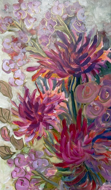 “Bellissimo” auction 13x36 Original Enhanced Canvas reproduction #2/400 left side panel