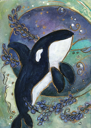 Lavender Moon : Art Print