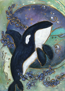 Lavender Moon : Art Print
