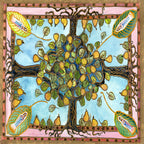 “Mary Tree of Life” Silk Scarf