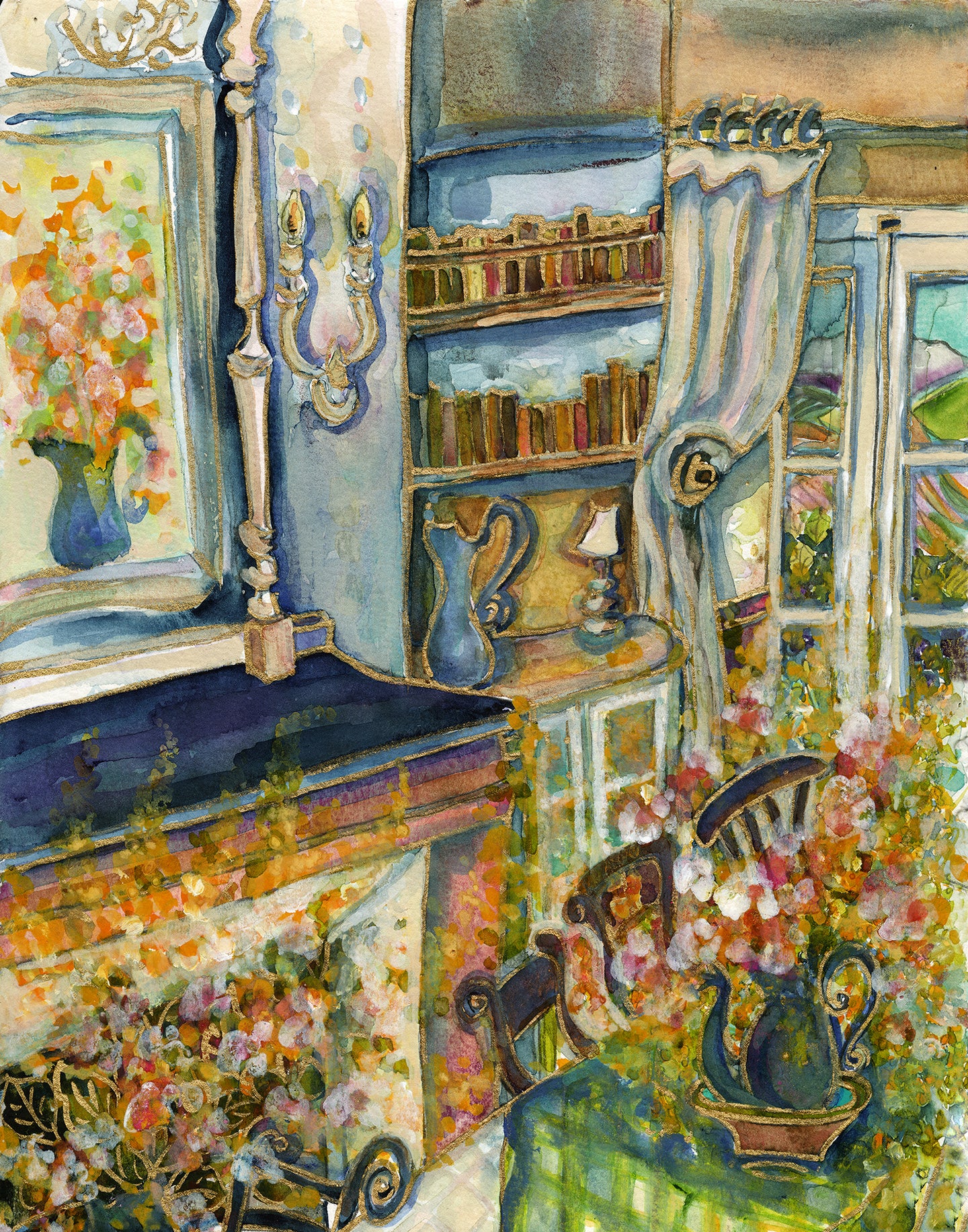 Mimosa Dining : Art Print