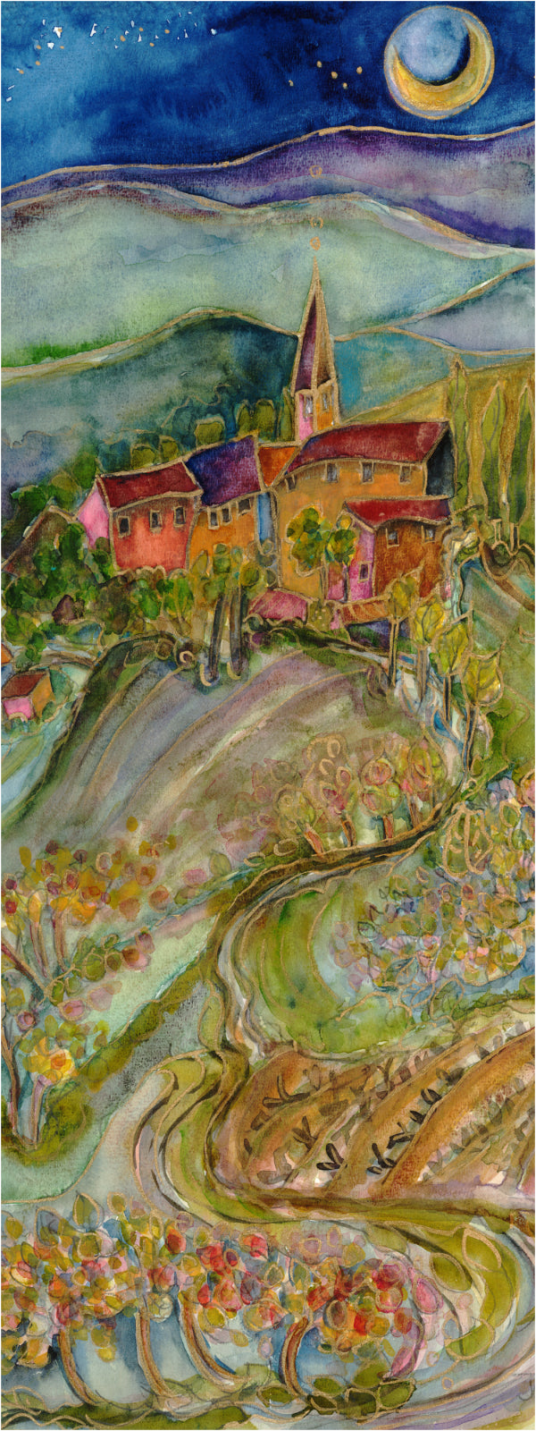 “Mont Haut” auction 17x48 Anniversary Limited Edition Canvas  #2/200