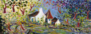 The Nut Farm House : 13”x36” Limited Edition Canvas #5/400