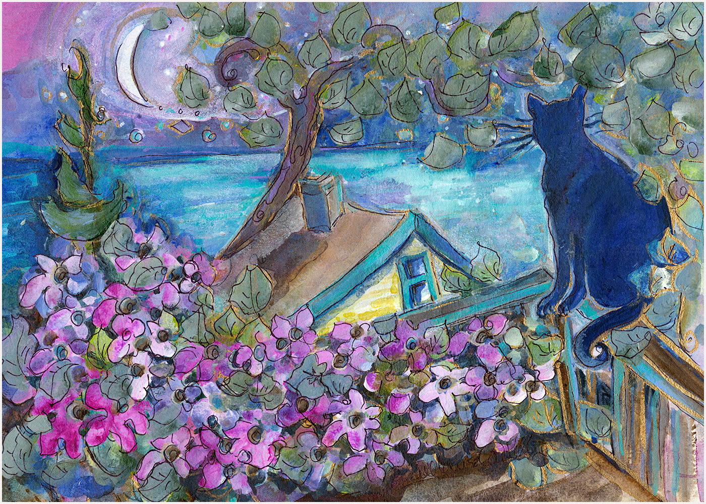 Raven Song : Art Print