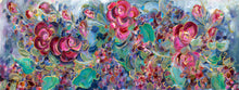 Load image into Gallery viewer, “Rose Garland” 17x48inch Canvas Limited Edition #8/400