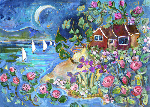 Roses in the Sky:   Canvas Limited Edition