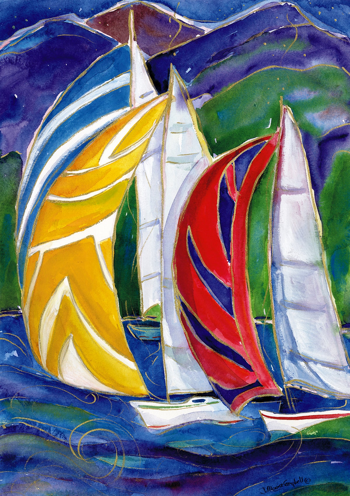 “Running Free” auction 24x36 Limited Edition Canvas  #71/400