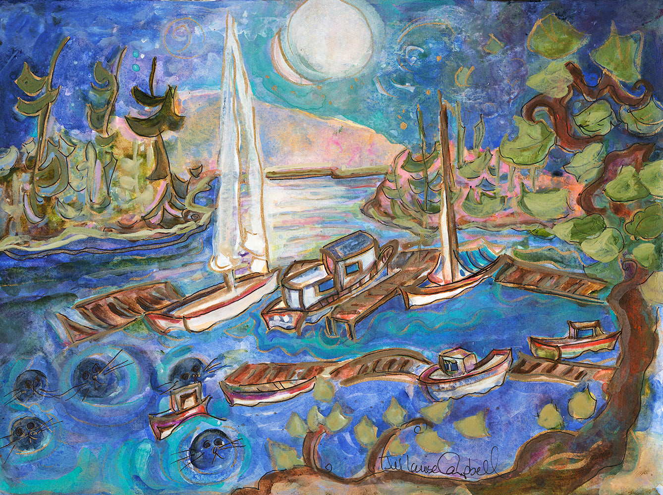 Selkies of Salt Spring:    Art Print