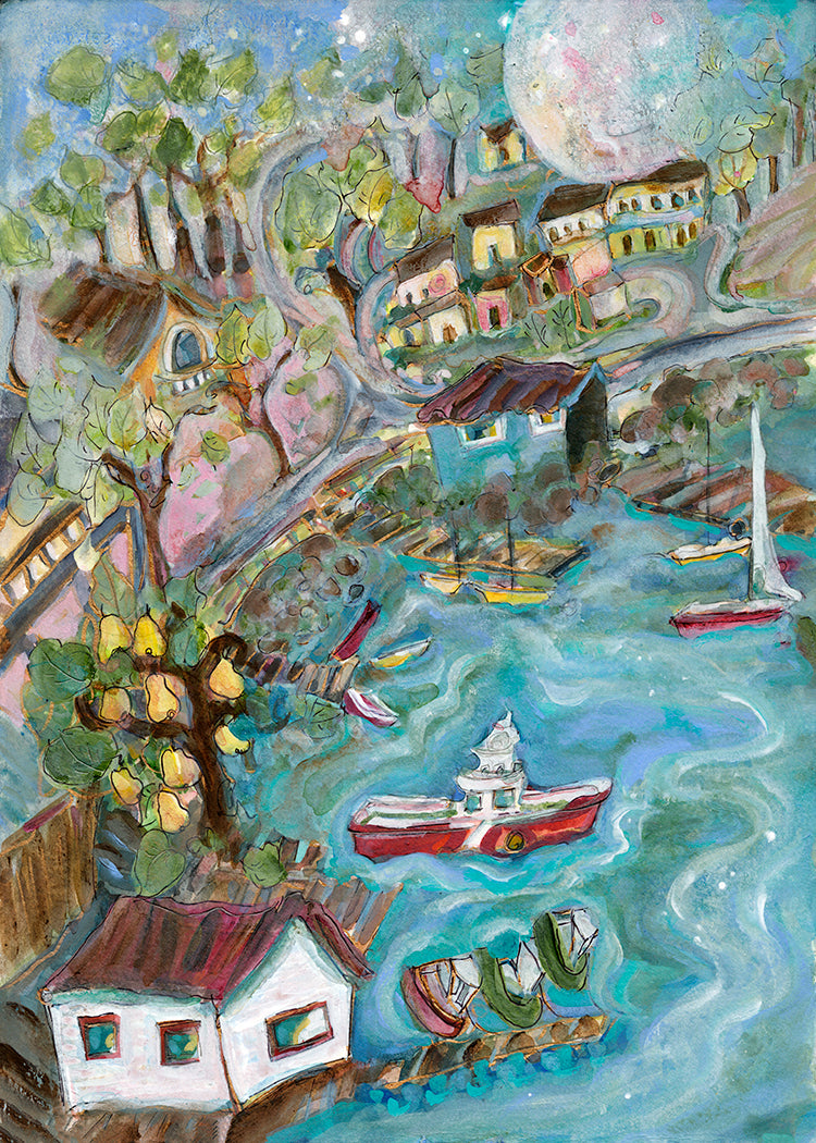 Super Natural Ganges : 24”x36” Limited Edition Canvas #2/400