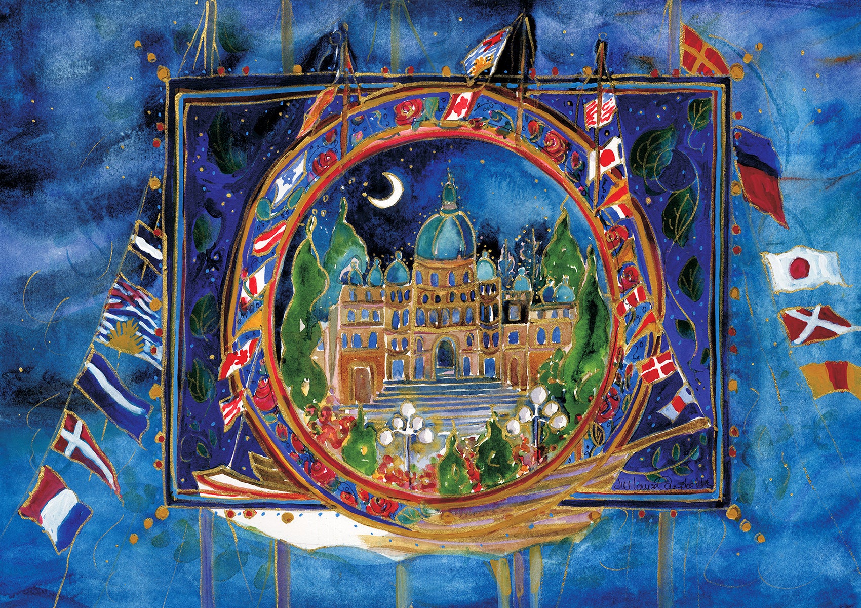 Victoria Mandella:   Canvas Limited Edition