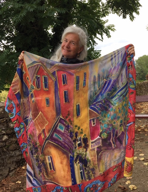Entrevaux Shawl in Gallery   Duart