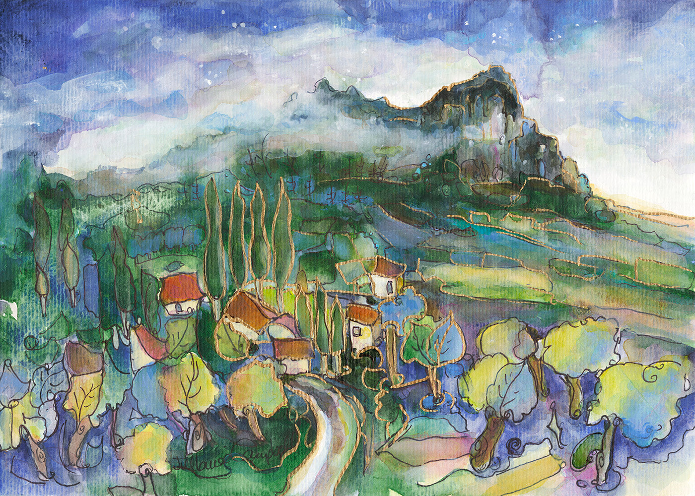 Original : Portal in the Pyrenees