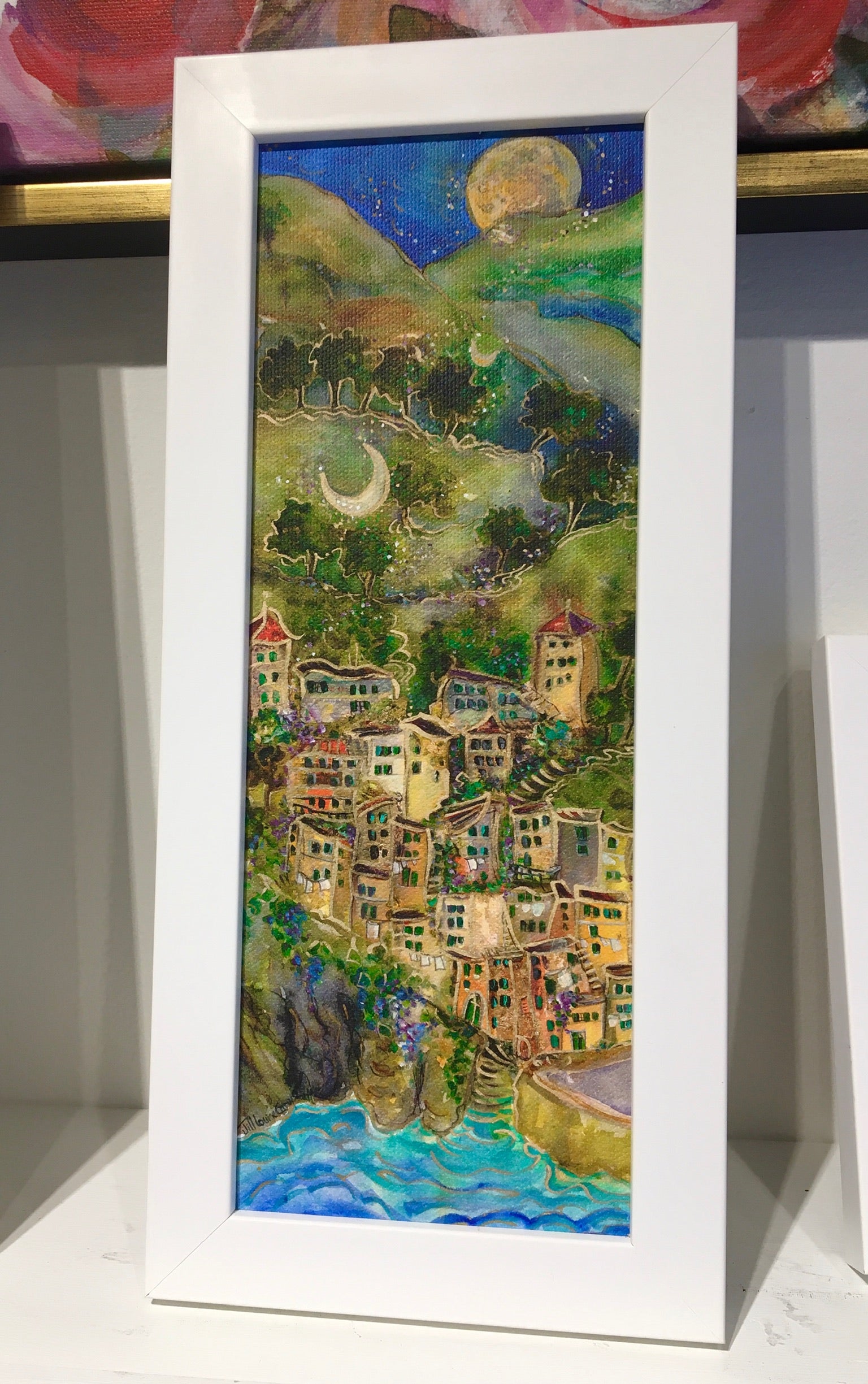Walking to the Moon : Art Gift