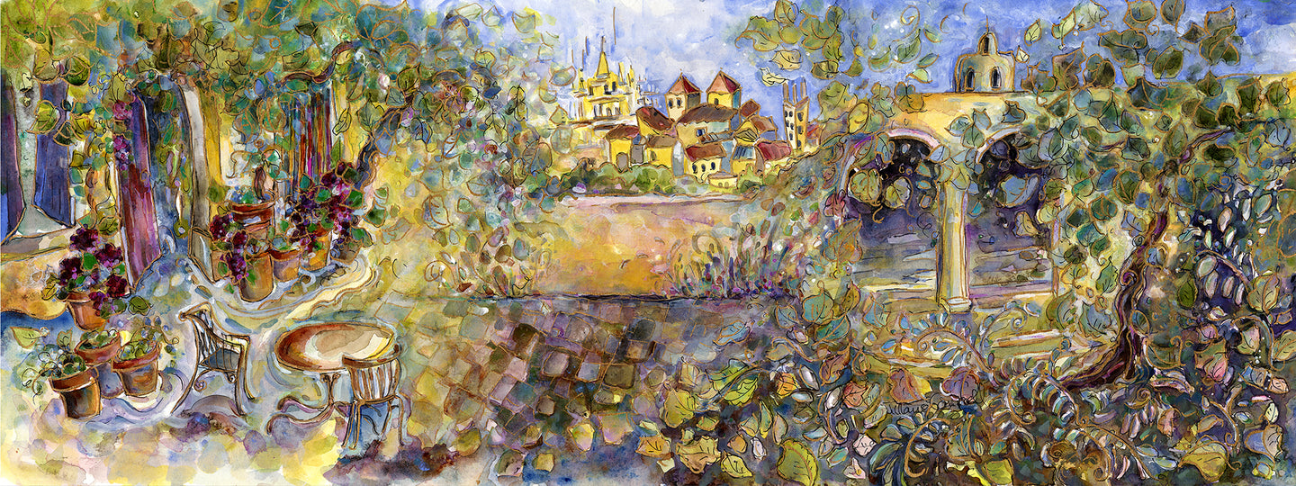 Allende Views : Art Print