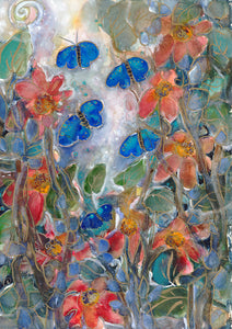 Butterfly Garden : Art Print