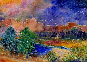 Canyon Storm : Art Print