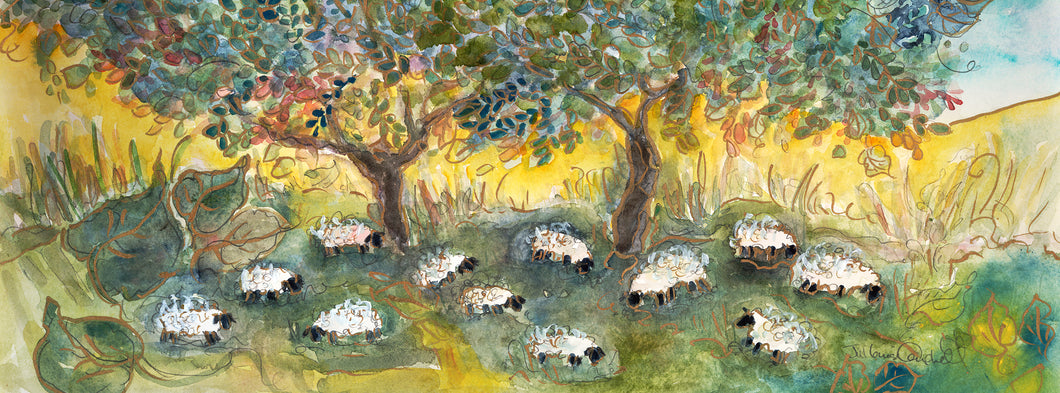 Contentment  Art Print: Narrow Format